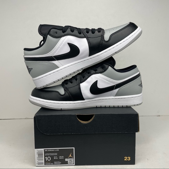 Nike Air Jordan 1 Retro Low “Shadow Toe” NEW 2022 - Picture 3 of 4